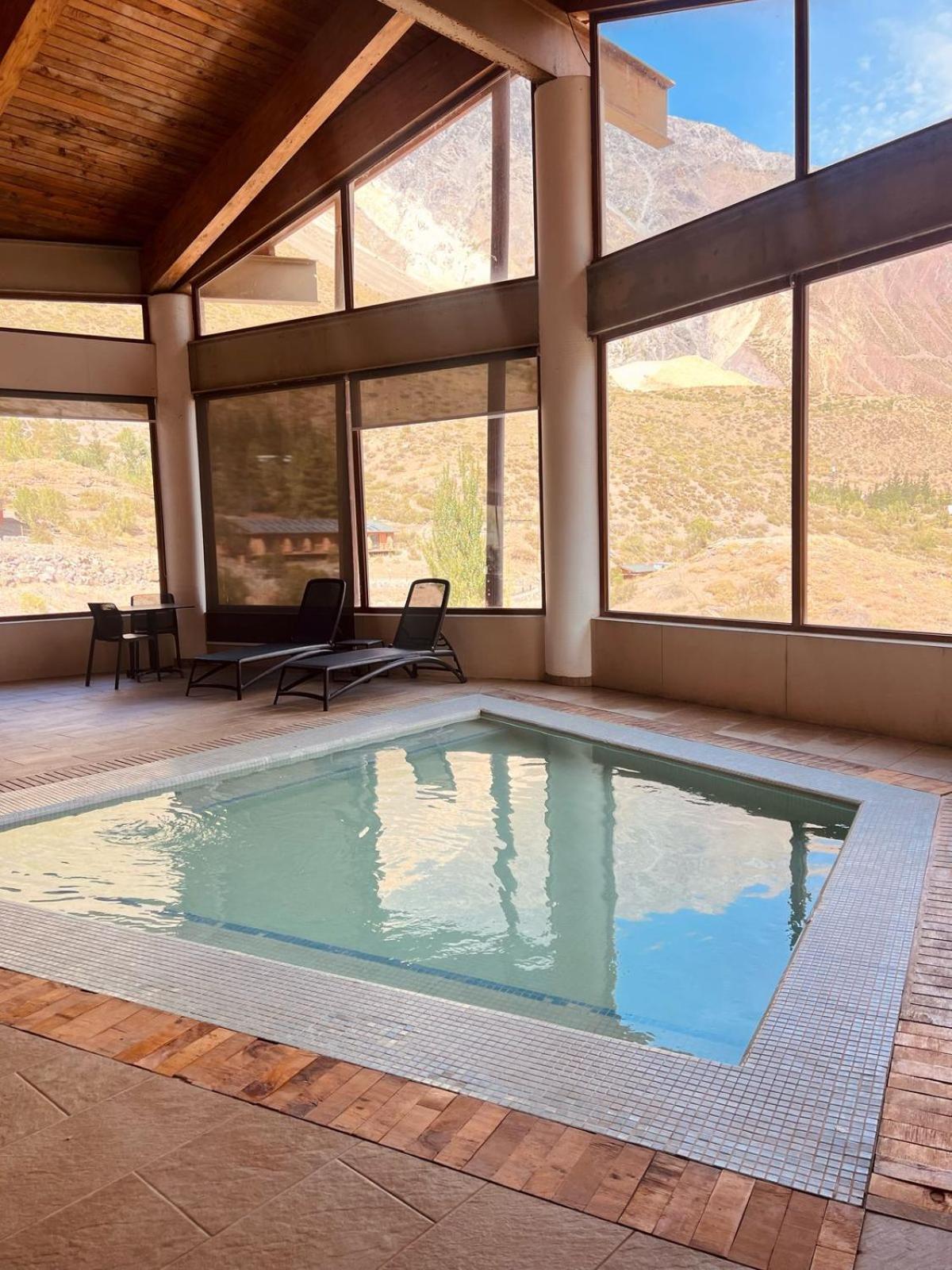 Lodge El Morado Refugio Lo Valdes Extérieur photo