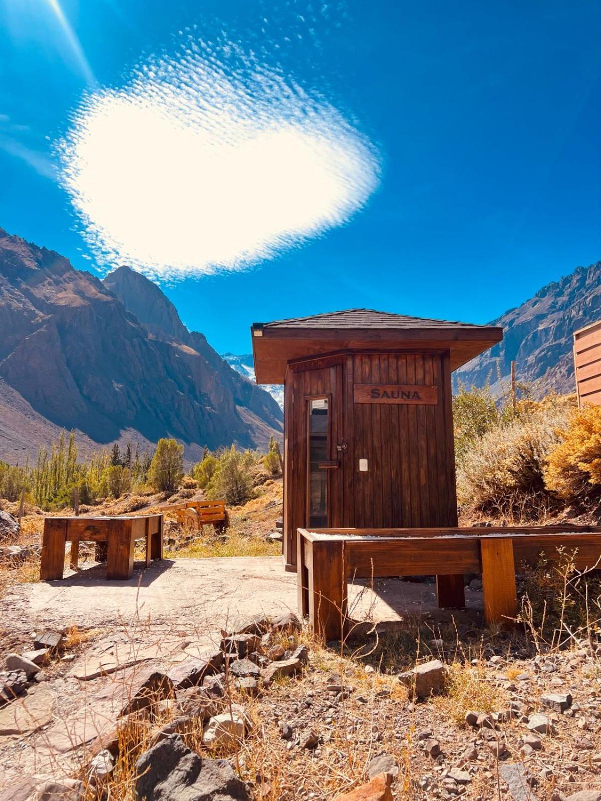 Lodge El Morado Refugio Lo Valdes Extérieur photo